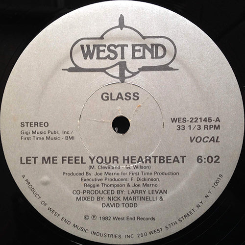 GLASS // LET ME FEEL YOUR HEARTBEAT (6:02) / (INSTRUMENTAL) (5:30)