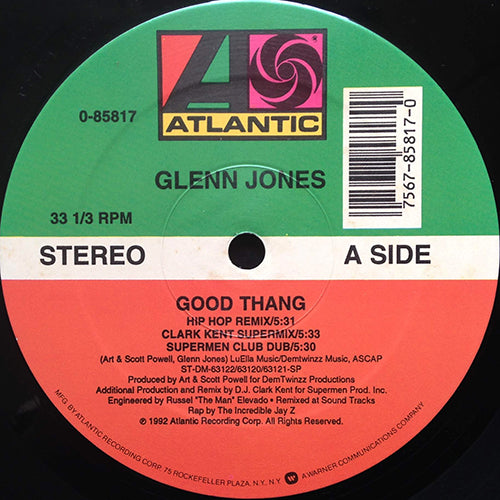 GLENN JONES // GOOD THANG (6VER)