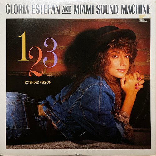 GLORIA ESTEFAN AND MIAMI SOUND MACHINE // 1-2-3 (EXTENDED) (4:32) / (DUB MIX) (4:44) / SURRENDER (4:05)