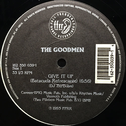 GOODMEN // GIVE IT UP (6:56) / LAND OF HAZE (7:30)