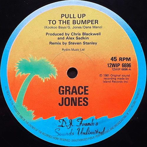 GRACE JONES // PULL UP TO THE BUMPER (STEVEN STANLEY REMIX) / FEEL UP