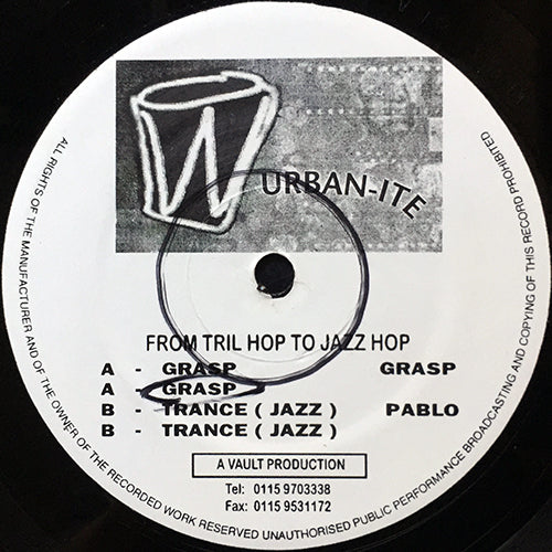 GRASP / PABLO // GRASP (2VER) / TRANCE (JAZZ) (2VER)