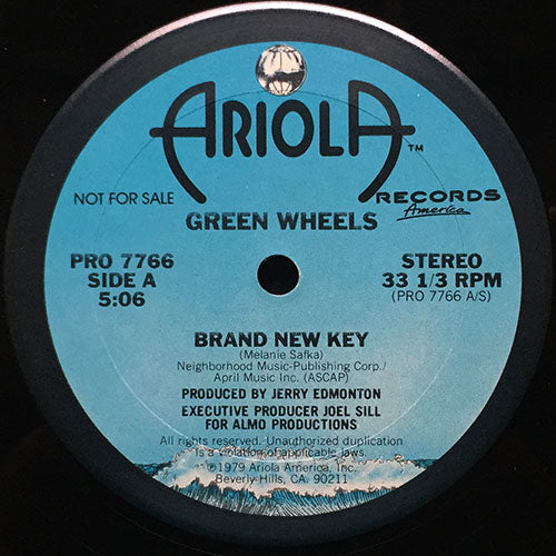 GREEN WHEELS // BRAND NEW KEY (5:06)