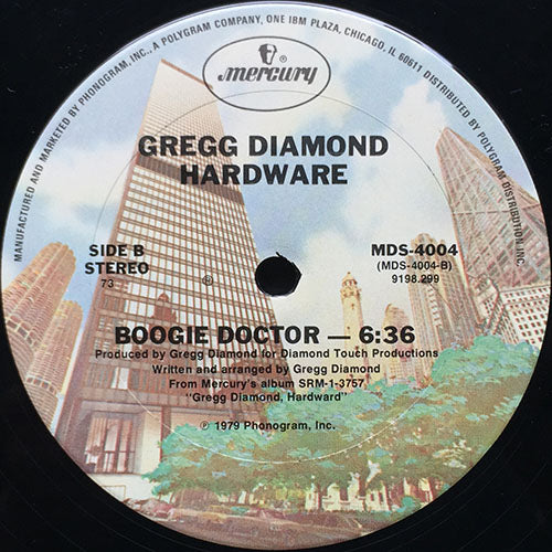 GREGG DIAMOND // SHININ' (7:32) / BOOGIE DOCTOR (6:36)