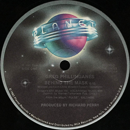 GREG PHILLINGANES // BEHIND THE MASK (6:15) / INST (4:50) / ONLY YOU (6:16)