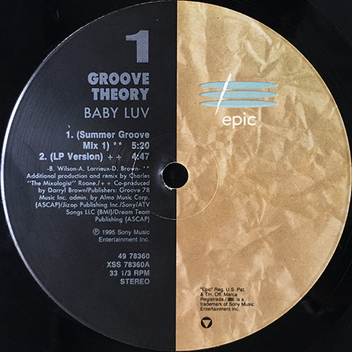 GROOVE THEORY // BABY LUV (5VER)