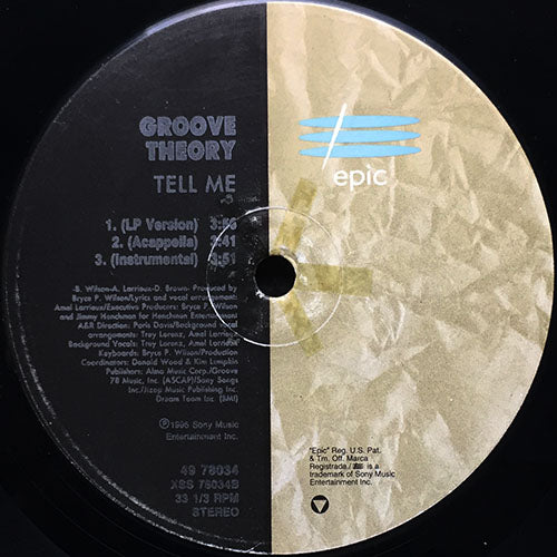 GROOVE THEORY // TELL ME (3VER)