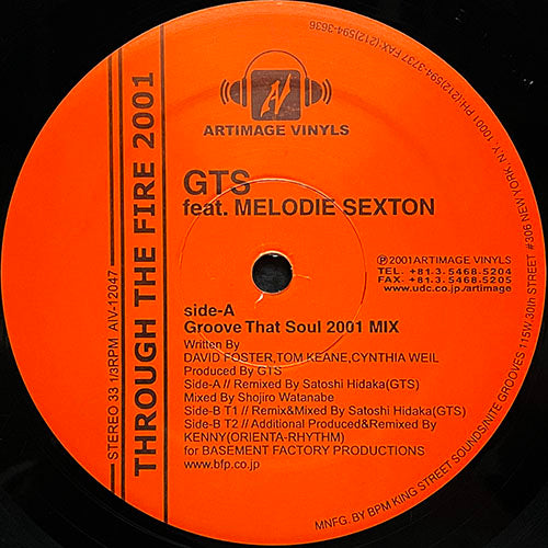GTS feat. MELODIE SEXTON // THROUGH THE FIRE 2001 (3VER)