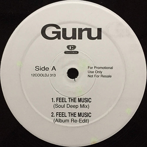 GURU // FEEL THE MUSIC (2VER) / WATCH WHAT YOU SAY (CJ'S EXTENDED) / LOST SOULS feat. JAMIROQUAI