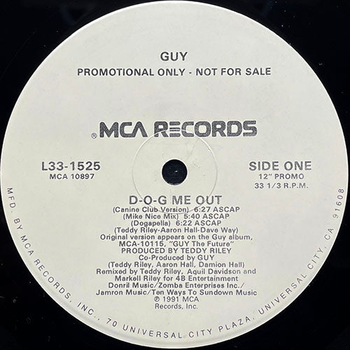 GUY // D-O-G ME OUT (7VER)