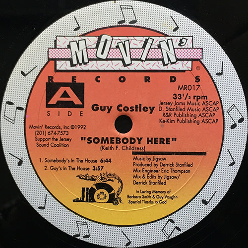 GUY COSTLEY // SOMEBODY HERE (4VER)