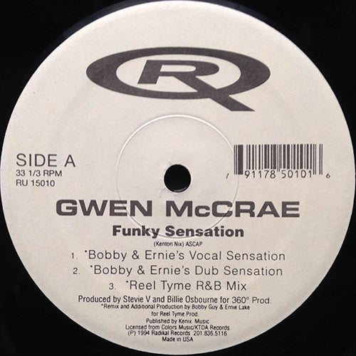 GWEN McCRAE // FUNKY SENSATION (REEL TYME R&B REMIX) (5VER)