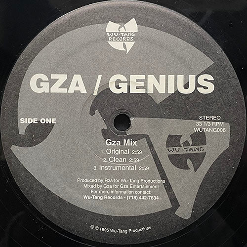 GENIUS/GZA // LABELS (4VER)