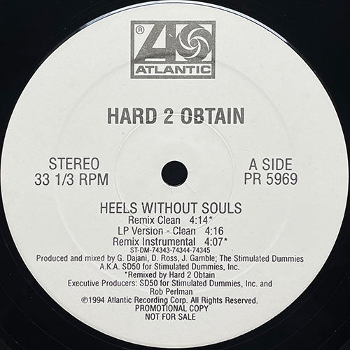 HARD 2 OBTAIN // HEELS WITHOUT SOULS (3VER) / HIP HOP LIFESTYLE (2VER)