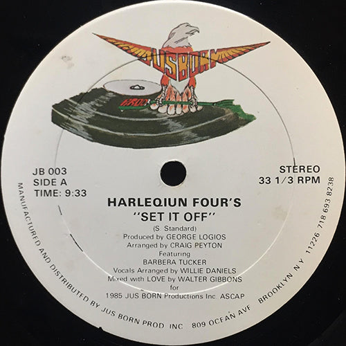 HARLEQUIN FOUR'S // SET IT OFF (9:33) / WITH ALL THAT YOU FEEL (INST) (14:22)
