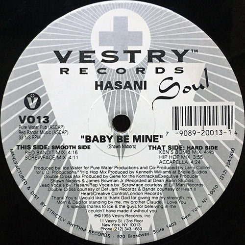 HASANI // BABY BE MINE (5VER)