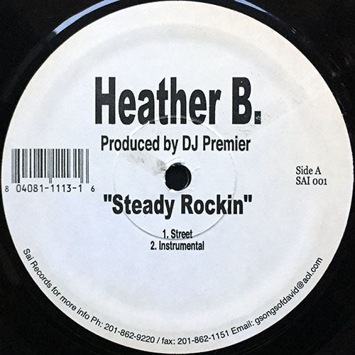 HEATHER B. // STEADY ROCKIN' (4VER)