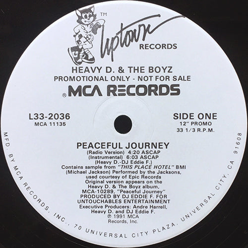 HEAVY D & THE BOYZ // PEACEFUL JOURNEY (4VER)