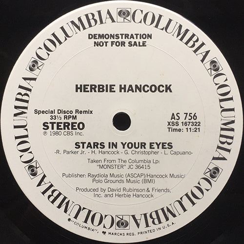 HERBIE HANCOCK // STARS IN YOUR EYES (11:21/7:01)