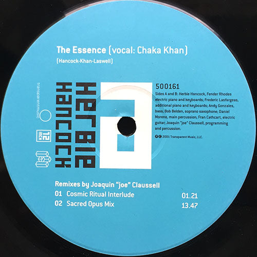 HERBIE HANCOCK feat. CHAKA KHAN // THE ESSENCE (JOE CLAUSSELL REMIX) (4VER)