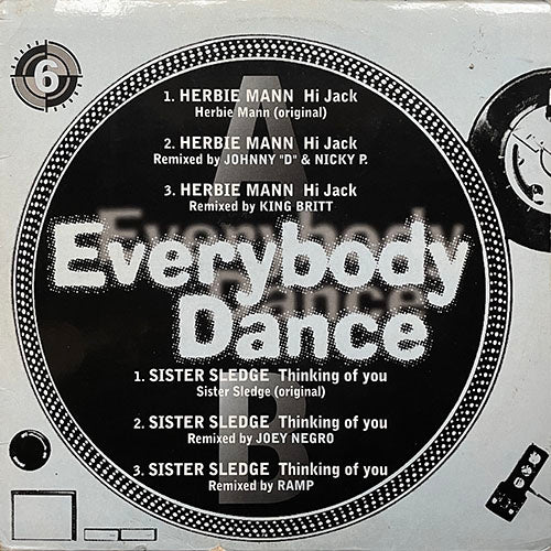 HERBIE MANN / SISTER SLEDGE // HI JACK (REMIX & ORIGINAL) (3VER) / THINKING OF YOU (REMIX & ORIGINAL) (3VER)