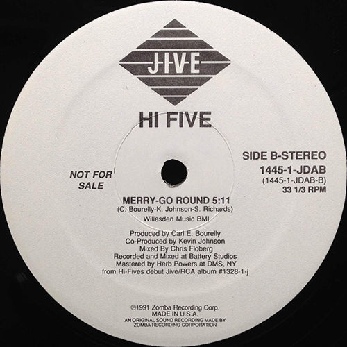 HI-FIVE // I CAN'T WAIT ANOTHER MINUTE (4:59) / MERRY-GO-ROUND (5:11)