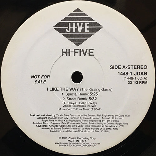 HI-FIVE // I LIKE THE WAY (SPECIAL REMIX) (5VER)
