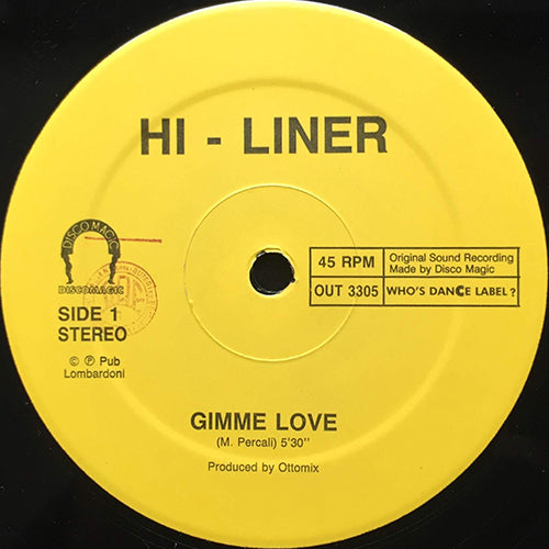HI-LINER // GIMME LOVE (3VER)