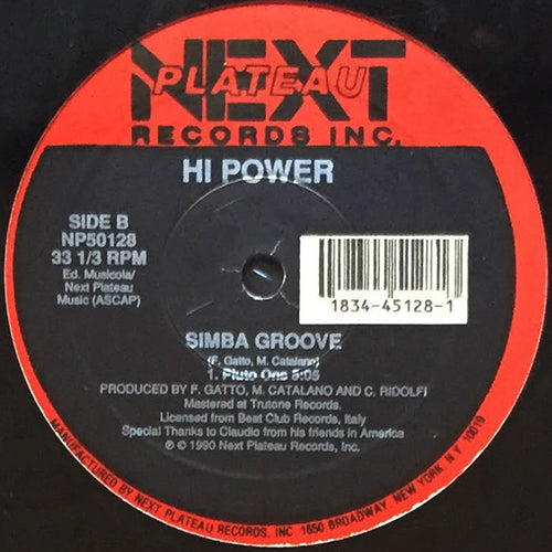 HI POWER // CULT OF SNAP (JUPITER MIX) (5:00) / (MARS MIX) (4:50) / SIMBA GROOVE (PLUTO ONE) (5:05)