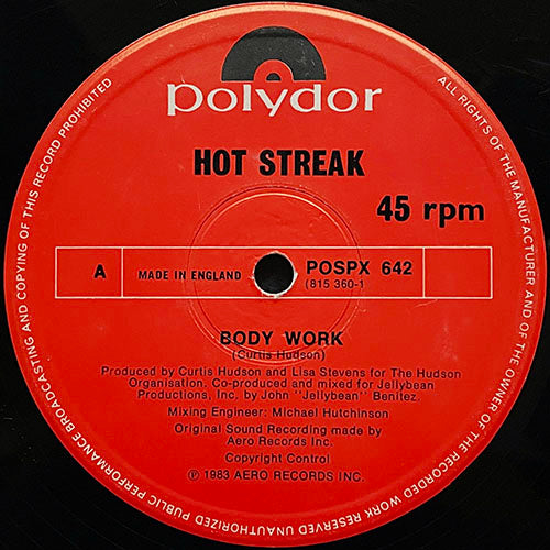 HOT STREAK // BODY WORK (8:23) / INST (7:15)