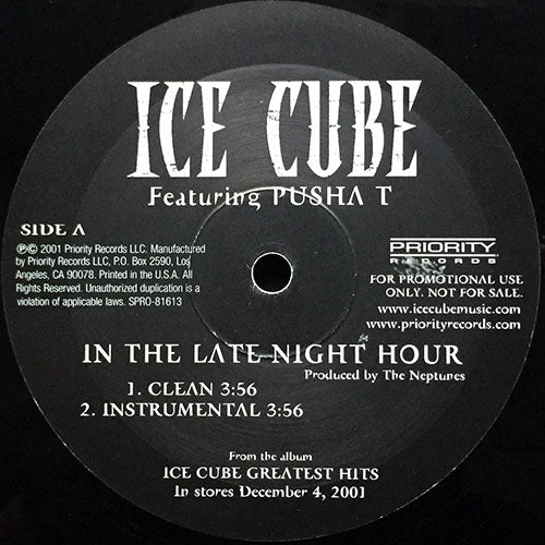 ICE CUBE feat. PUSHA T // IN THE LATE NIGHT HOUR (4VER)