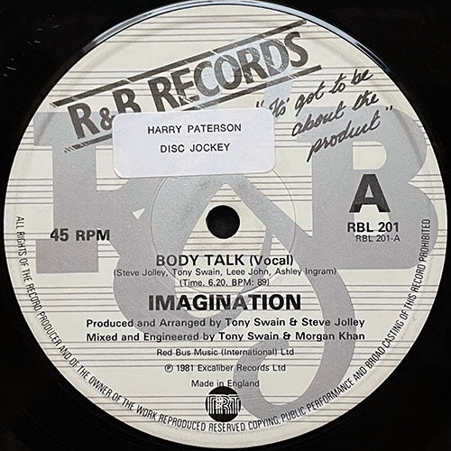IMAGINATION // BODY TALK (6:20) / INST (5:15)