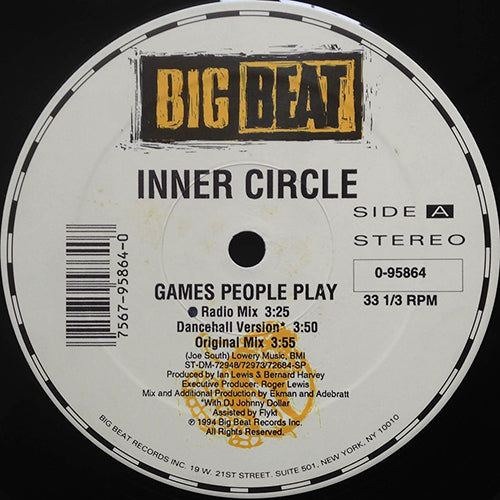 INNER CIRCLE // GAMES PEOPLE PLAY (5VER)