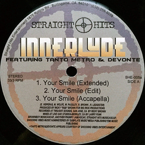 INNERLUDE feat. TANTO METRO & DEVONTE // YOUR SMILE (3VER) / DO YOU WANNA DANCE (2VER) / EVERY LITTLE THING