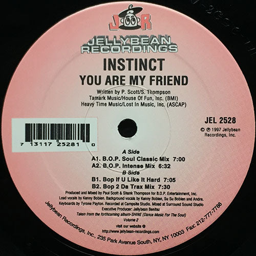 INSTINCT // YOU ARE MY FRIEND (4VER)