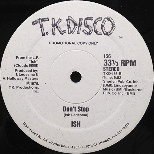 ISH // DON'T STOP (9:52/7:52)