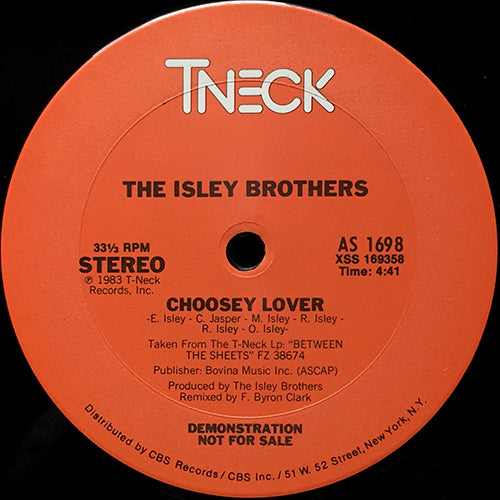 ISLEY BROTHERS // CHOOSEY LOVER (4:41)