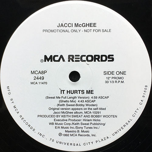 JACCI McGHEE // IT HURTS ME (4VER)