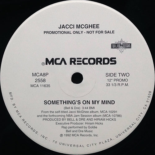 JACCI MCGHEE // SOMETHING'S ON MY MIND (3:44)