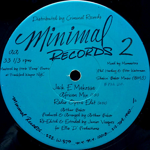 JACK E MAKOSSA // THE OPERA HOUSE (3VER)