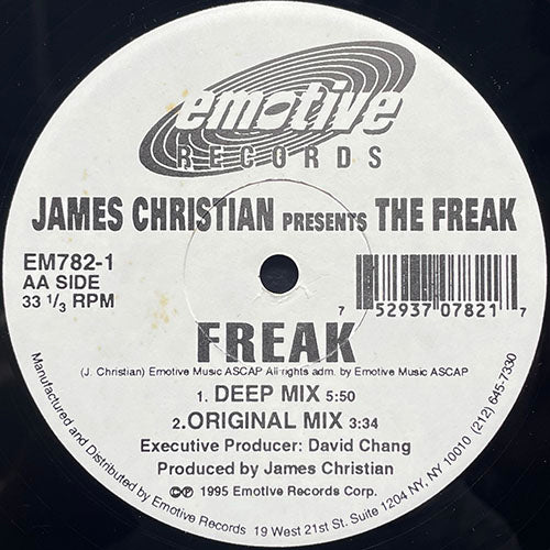 JAMES CHRITIAN presents THE FREAK // FREAK (4VER)