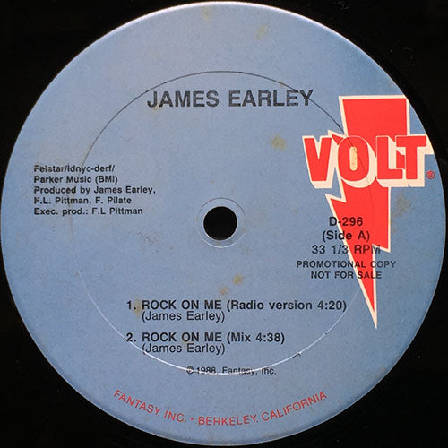 JAMES EARLEY // ROCK ON ME (4VER)