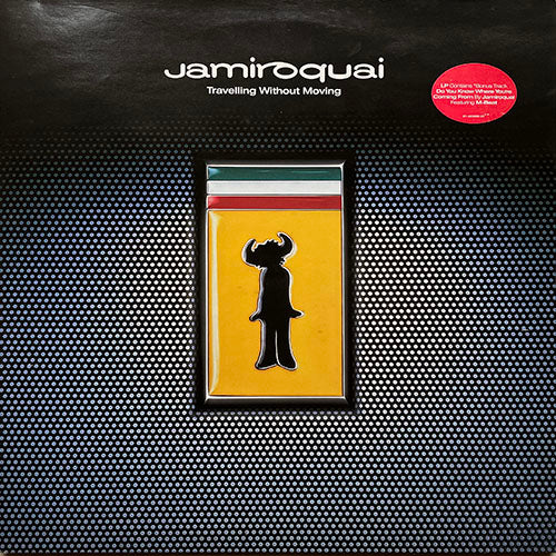 JAMIROQUAI // TRAVELLING WITHOUT MOVING (LP) inc. VIRTUAL INSANITY / COSMIC GIRL / USE THE FORCE / ALRIGHT / HIGH TIMES / DRIFTING ALONE / DIDJERAMA / DIDJITAL VIBRATIONS / YOU ARE MY LOVE / SPEND A LIFETIME / BONUS TRACK