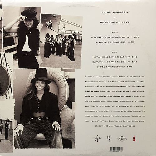 JANET JACKSON // BECAUSE OF LOVE (5VER)