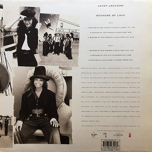 JANET JACKSON // BECAUSE OF LOVE (6VER)