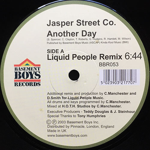 JASPER STREET CO. // ANOTHER DAY (LIQUID PEOPLE REMIX & ORIGINAL) (2VER)