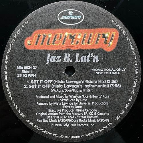 JAZ B. LAT'N // SET IT OFF (4VER)