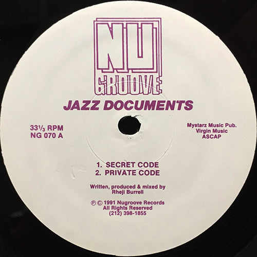 JAZZ DOCUMENTS // SECRET CODE / PRIVATE CODE / CONFIDENTIAL CODE / AUTHORIZED CODE
