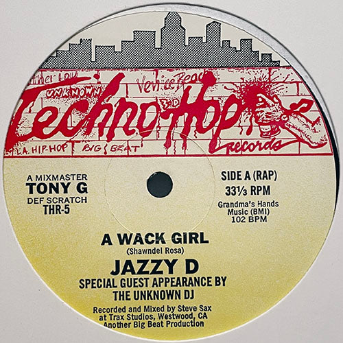 JAZZY D // A WACK GIRL (ORIGINAL) / (TONY G'S MIX)