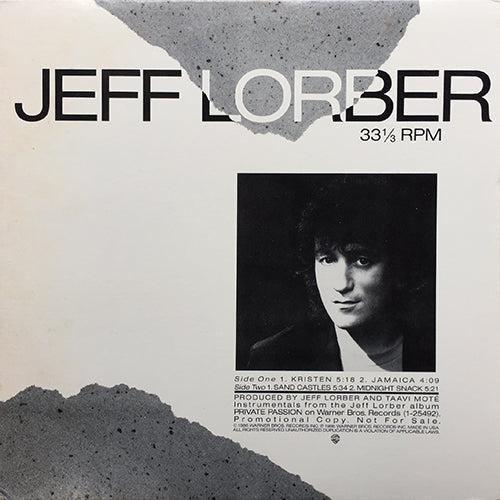 JEFF LORBER // KRISTEN (5:18) / JAMAICA (4:09) / SAND CASTLE (5:34) / MIDNIGHT SNACK (5:21)